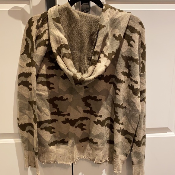 Oversized Camp knit hoodie - Picture 3 of 3